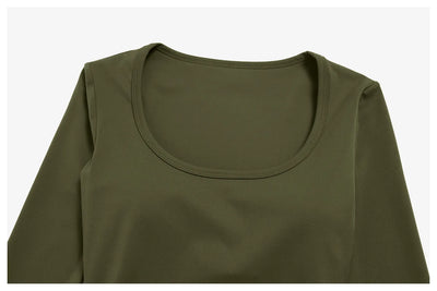 SPARK Women's Long-Sleeve High Stretch Slim-Fit Yoga Top ZC9599