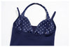 SPARK New Color-blocked Polka Dot Yoga Tank Top ZC4549