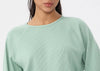 SPARK Women's Waffle Solid Color Sweatshirts YEL52569