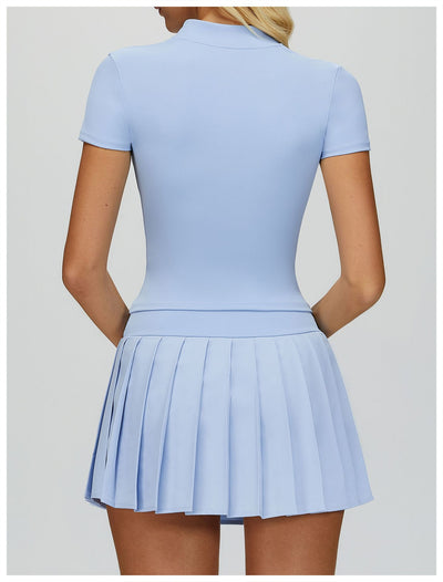 SPARK Half-zip Yoga Fitness Short Sleeved ZC4514