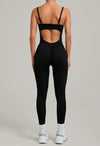 SPARK Women’s Versatile Yoga Jumpsuit with Side Pockets TF80663