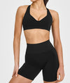 SPARK Seamless High Waist Hip Lift Yoga Cycling Shorts RX6017