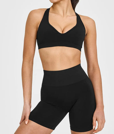 SPARK Seamless High Waist Hip Lift Yoga Cycling Shorts RX6017