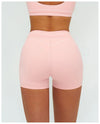 SPARK Contrast Color Folded High Waist Shorts ZC7028