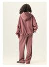 SPARK Unisex Washed-Style Plush-Lined Sweatshirt Set PL8305