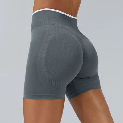 SPARK Seamless Hip-lifting Yoga Fitness Shorts RXW3006