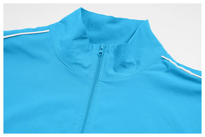 SPARK Women’s Color-Block Stand-Collar Zip-Up Jacket ZC3616-1