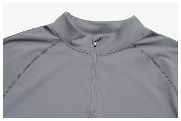 SPARK Men's Half-zip Workout Long Sleeve Top DD5086