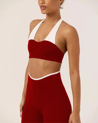 SPARK Women's Shockproof Halter Neck Yoga Bra YB85