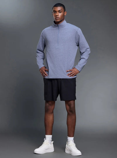SPARK Men's Half-zip Versatile Long Sleeve Top FK032