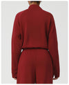 SPARK Thermal Half-Zip Sweatshirt for Women YG2549