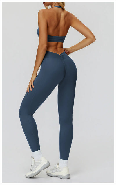Back Waist Scrunch Leggings for Women