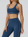 SPARK Contrast Color Brushed Yoga Bra ZC2036