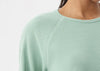 SPARK Women's Waffle Solid Color Sweatshirts YEL52569