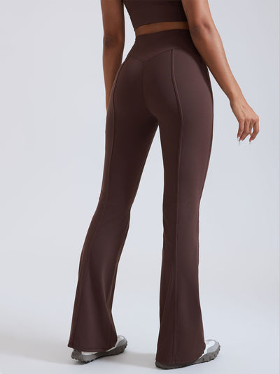 SPARK Women's Flared Pants with Special Sculpting Seamlines CY3412