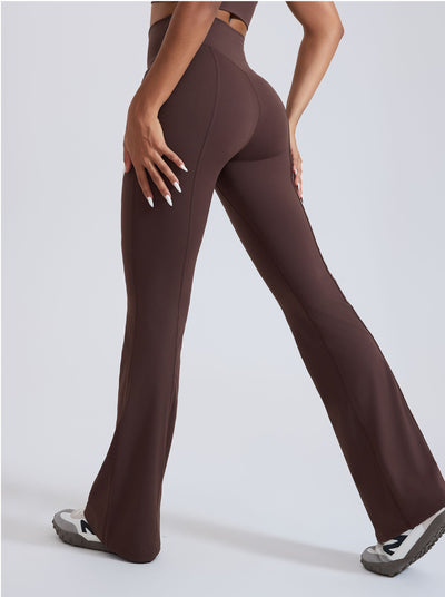 SPARK Women's Flared Pants with Special Sculpting Seamlines CY3412