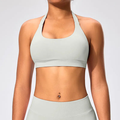 SPARK Seamless Halter Neck Yoga Fitness Bra RX2376