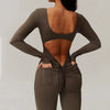 SPARK Backless Long Sleeve Jumpsuit ZC8979