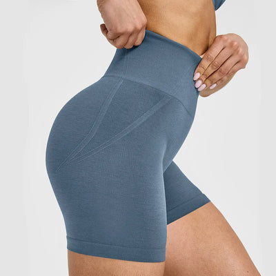 SPARK Seamless High Waist Hip Lift Yoga Cycling Shorts RX6017