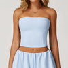 SPARK Sun-Protective Fitness Crop Tube Top ZC2000