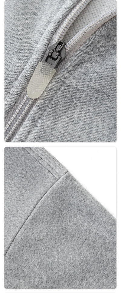 SPARK Women's Adjustable Hem Half-zip Cropped Athletic Sweatshirt PL6318