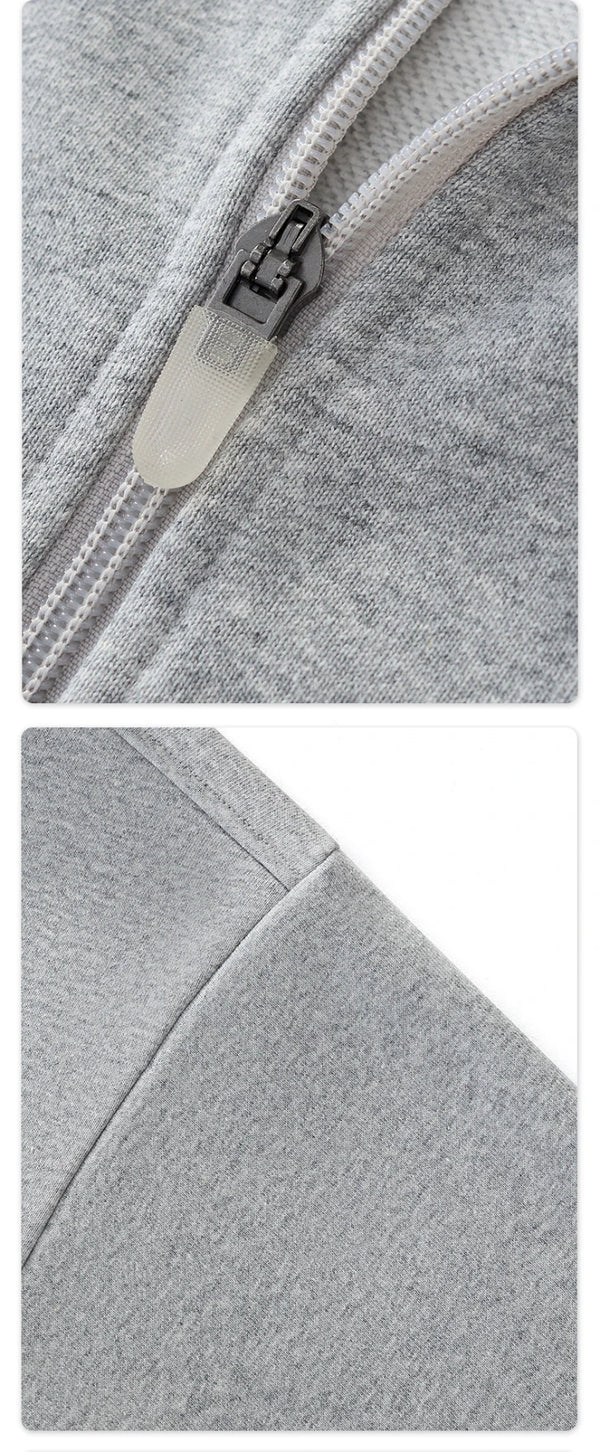 SPARK Women's Adjustable Hem Half-zip Cropped Athletic Sweatshirt PL6318