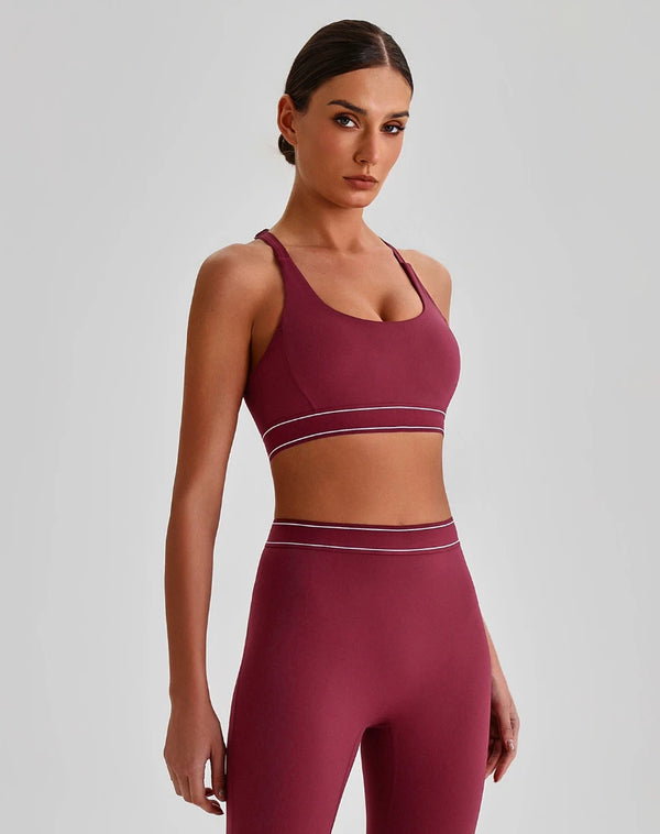 SPARK Women's High Impact Adjustable Back Closure Yoga Bra LQ2231