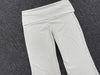 SPARK Women’s Fold-Over Waist Butt-Lifting Yoga Flare Pants TF2257