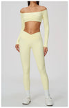 SPARK Women's Naked-Feel Cross Waist Yoga Leggings ZC2588