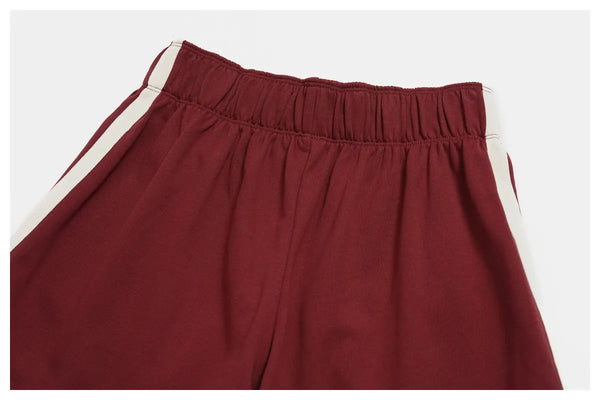 SPARK Women’s Color Block Thick Athletic Shorts | Low-Rise Slimming Workout & Casual Shorts ZC3005