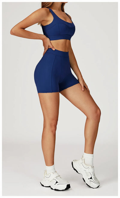 SPARK Naked Sensation High-Waisted Yoga Shorts for Women ZC4509