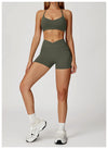 SPARK Cross High Waist Shorts for Women ZC2030