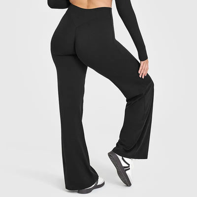 SPARK High Waist Yoga Flared Pants For Women RX1339