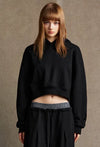SPARK Big Pocket Hooded Sweatshirt For Women TH25501
