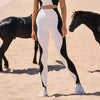 SPARK Double Color Stitching Yoga Pants FNK25127