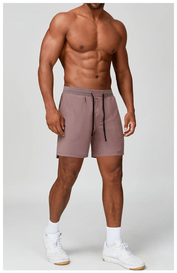 SPARK Men's Quick Dry Running Outdoor Sports Shorts with Built-in Pocket DD1006