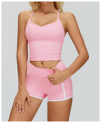 SPARK Women's Adjustable Cross Back Fitness Tank Top for Workout ZC2501