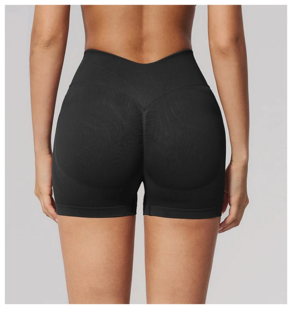 SPARK Seamless Fitness Shorts 3 Inch Scrunch Butt Yoga Shorts for Women ZC3595