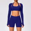 SPARK Women's Thin Smock with Open Back Fitness Cropped Top RX2376