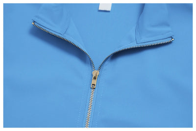 SPARK Women's New Slim-Fit Brushed Stretch Zip-Up Yoga Jacket ZC5529
