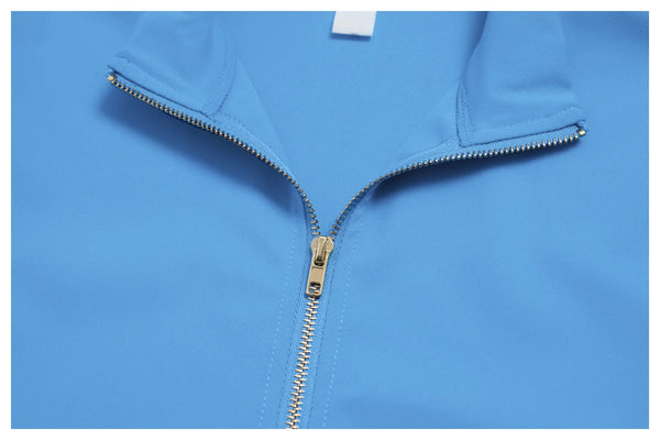 SPARK Women's New Slim-Fit Brushed Stretch Zip-Up Yoga Jacket ZC5529