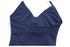 SPARK Seamless Halter V-Neck Open-Back Tank Top ZC4535