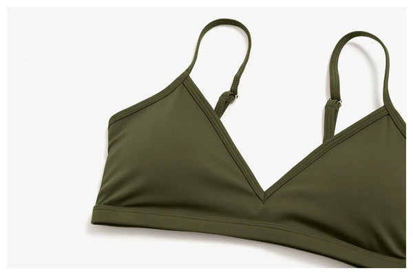 SPARK Women's V-Neck High-Stretch Yoga Fitness Bra ZC9599