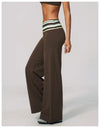 SPARK Retro Polka Dot Fold-Over Yoga Pants ZC4549
