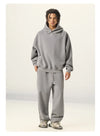 SPARK Unisex Washed-Style Plush-Lined Sweatshirt Set PL8305