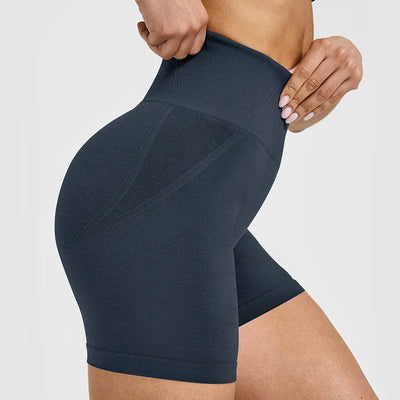 SPARK Seamless High Waist Hip Lift Yoga Cycling Shorts RX6017