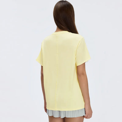 SPARK Women's Round Neck Short-sleeved Sports T-shirt DQ26088