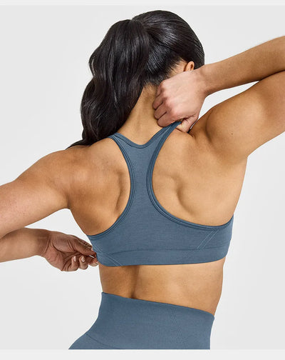 SPARK Seamless Women's V Neck Racerback Fitness Bra RX6017
