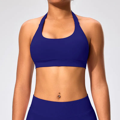 SPARK Seamless Halter Neck Yoga Fitness Bra RX2376