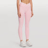 SPARK Contrast Color Crossover High Waist Sports Yoga Pants RX6008